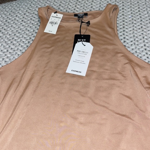 express // body contour silky high neck thong bodysuit nwt - Picture 5 of 9